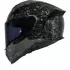Casque Kokpit K-916 Carbon Forgé Noir Brillant