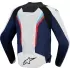 Blouson Alpinestars Ast V3 Air Argent Bleu Rouge