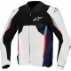 Blouson Alpinestars Ast V3 Air Argent Bleu Rouge