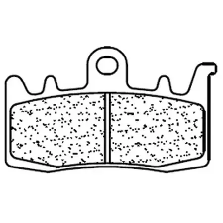 Plaquettes De Frein CL Brakes Métal Fritté - 1232A3