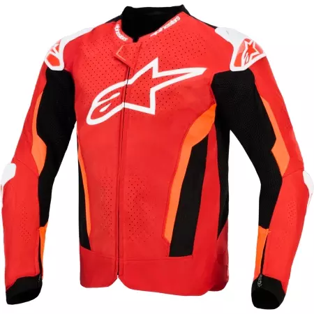 Blouson Alpinestars T-GP Air Bright Rouge Noir Rouge Fluo