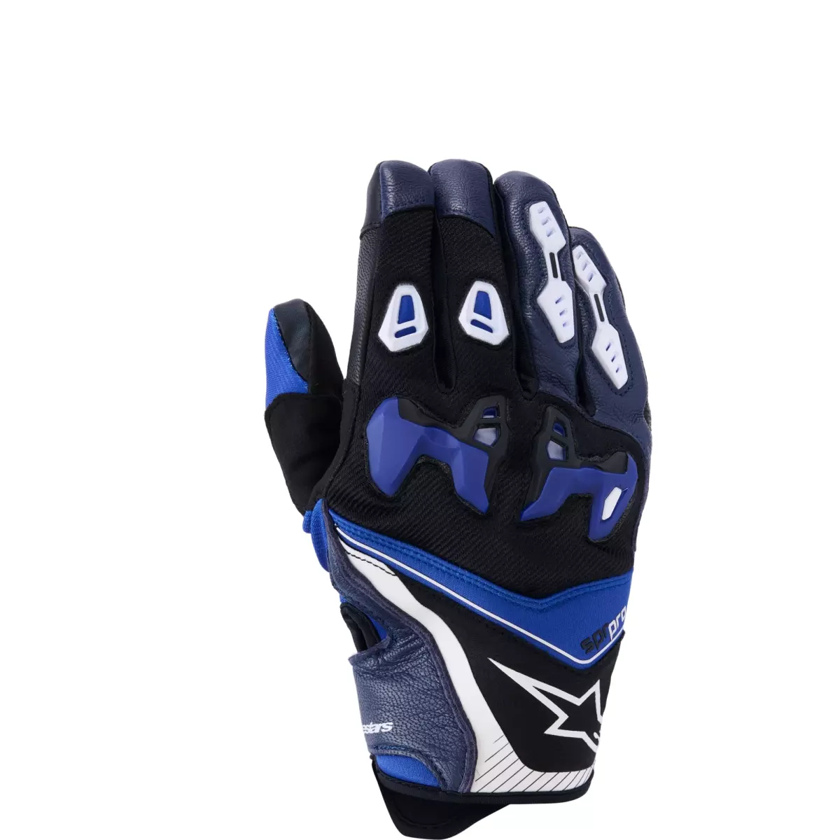 Gants Alpinestars SP-R Pro Bleu Marine Blanc