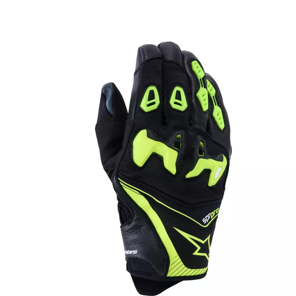 Gants Alpinestars SP-R Pro Noir Jaune Fluo