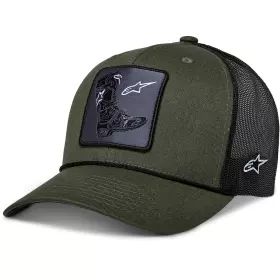 Casquette Alpinestars Booted Trcker Militaire Noir