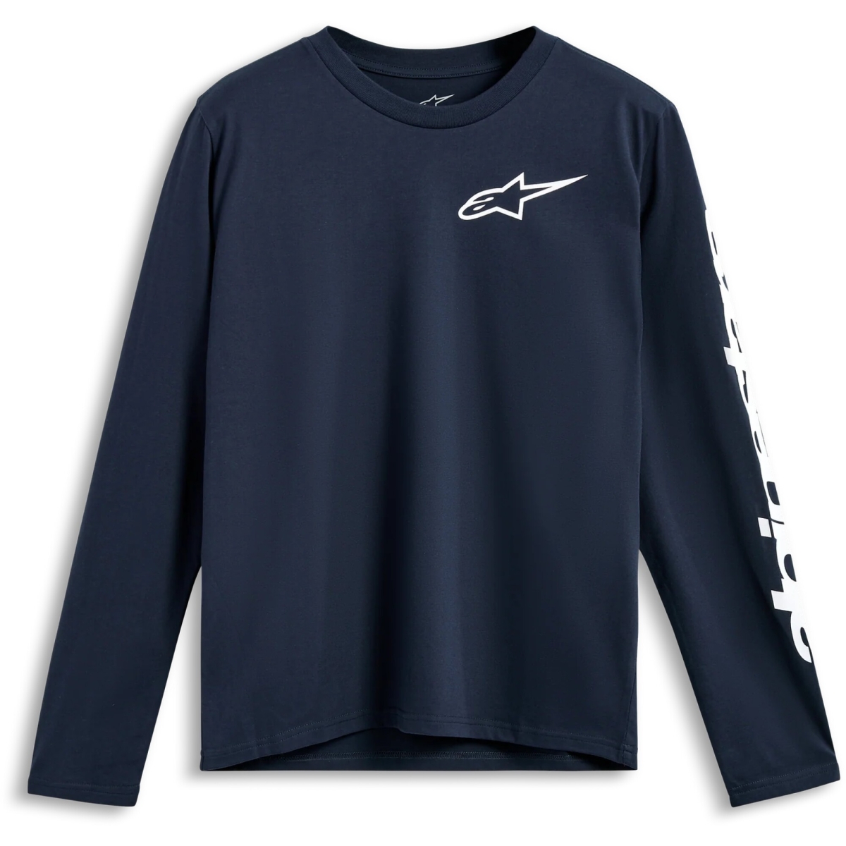 T-shirt Manches Longues Alpinestars Trackside Navy
