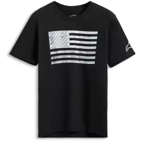 T-shirt Alpinestars Waving SS CSF Noir