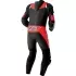Combinaison RST Tractech Evo D3O Noir Rouge Fluo