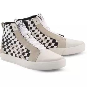 Baskets Alpinestars Ride-63 Canvas Blanc Noir