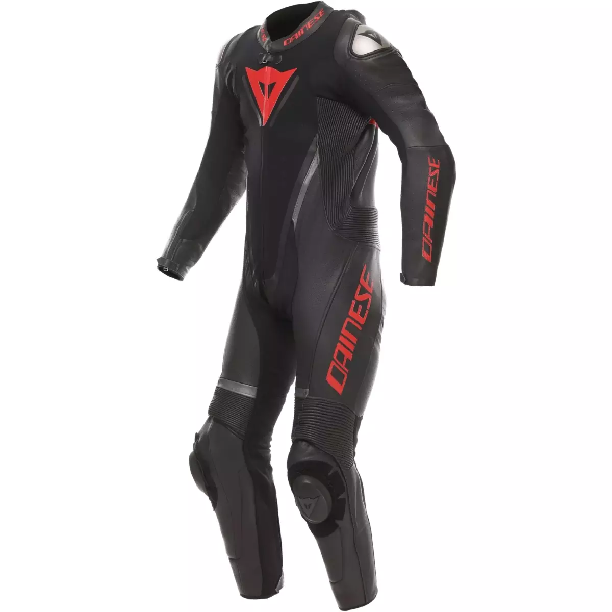 Combinaison 1 Pièce Dainese Demon Sprint Perf Noir Rouge Lava