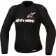 Blouson Femme Alpinestars Stella SMX Air Noir Blanc Rouge Fluo