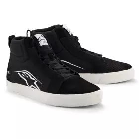 Baskets Alpinestars Ride-63 Canvas Noir Blanc