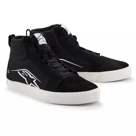 Baskets Alpinestars Ride-63 Canvas Noir Blanc - Bottes et chaussures ALPINESTARS