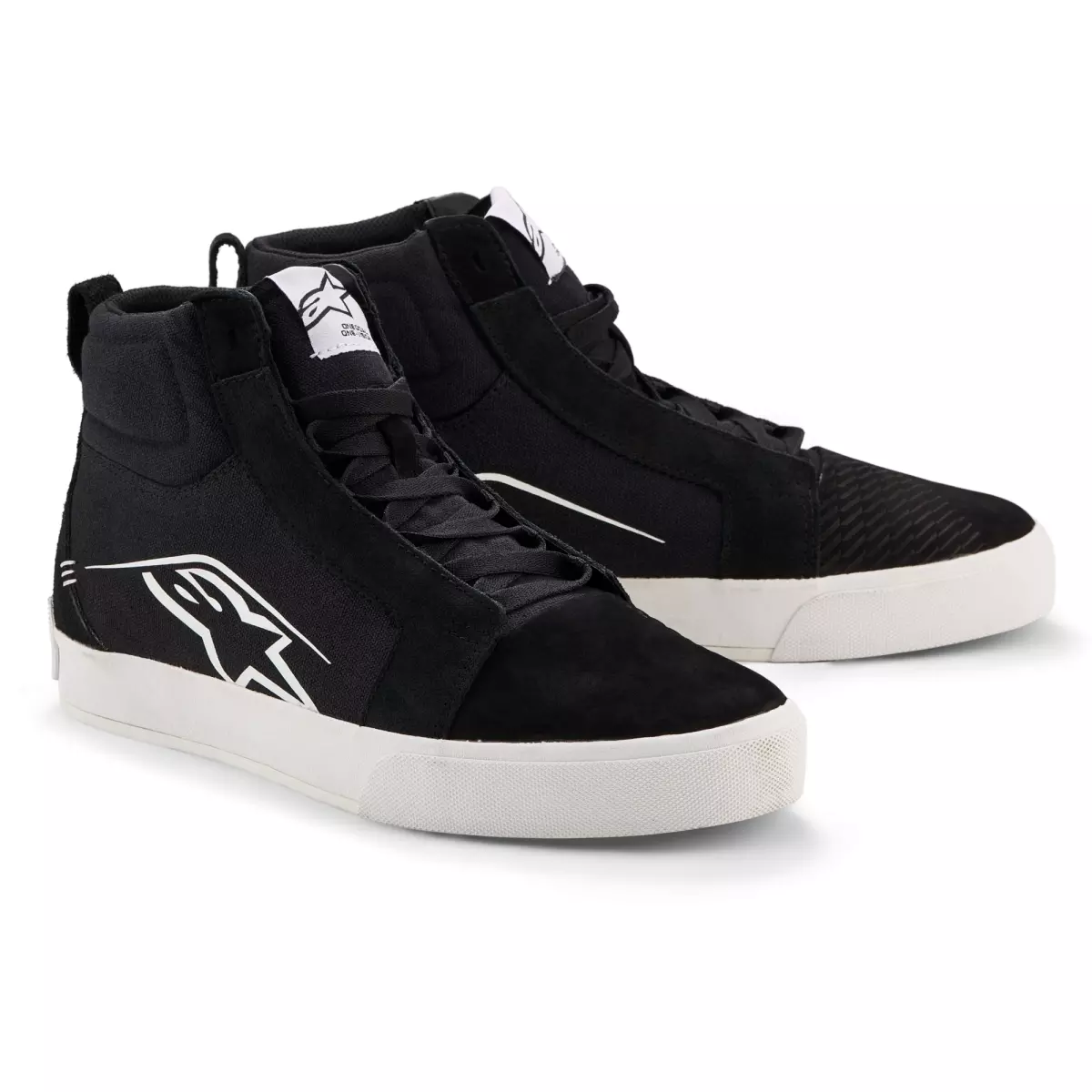 Baskets Alpinestars Ride-63 Canvas Noir Blanc