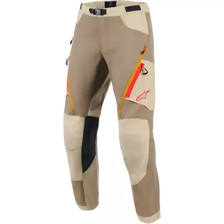 Pantalon Cross Alpinestars Maxdura Dual Marron Aluminum