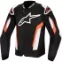 Blouson Alpinestars T-GP Air Noir Rouge Fluo