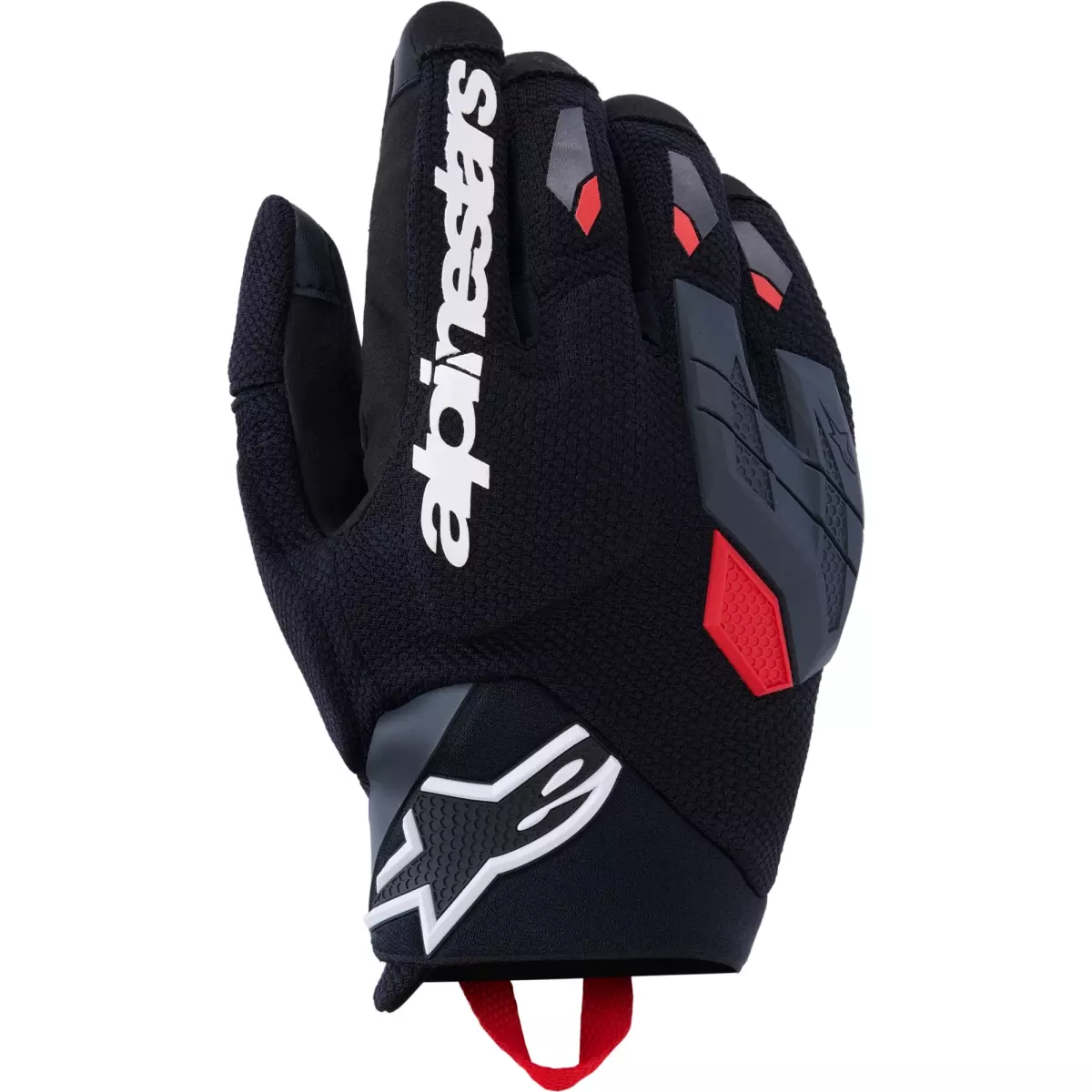 Gants Alpinestars Durack Noir Gris Rouge