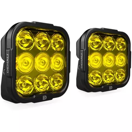 Kit DENALI DialDim DL9 – Lentilles Jaunes - Électricité DENALI