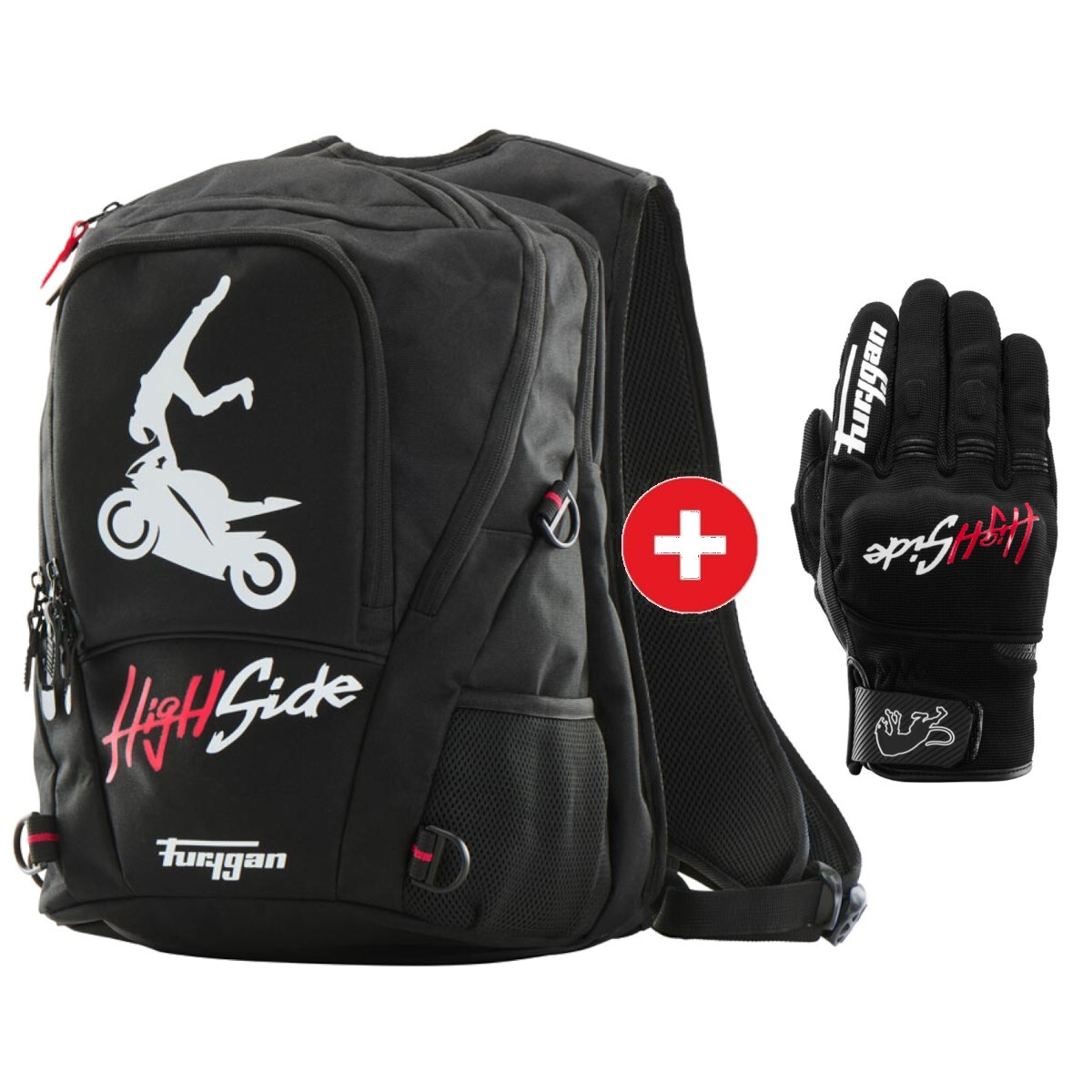 Pack High Side Sac à dos + Gants