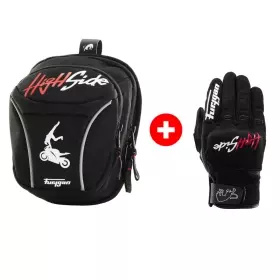 Pack High Side Sacoche de jambes + Gants