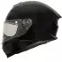 Casque SPW S-607 Solid Noir Brillant