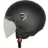 Casque Jet SPW S-103 Solid Noir Mat