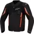 Blouson Alpinestars Ast V3 Air Noir Gris Foncé Rouge Fluo