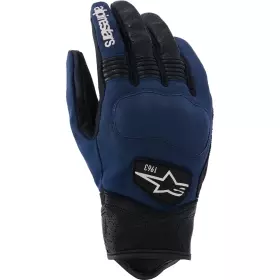 Gants Alpinestars Tracker Bleu Foncé Noir