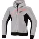 Sweat Alpinestars Chrome Superairflow Noir Gris Rouge Fluo