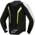 Blouson Alpinestars Ast V3 Air Noir Silver Jaune Fluo