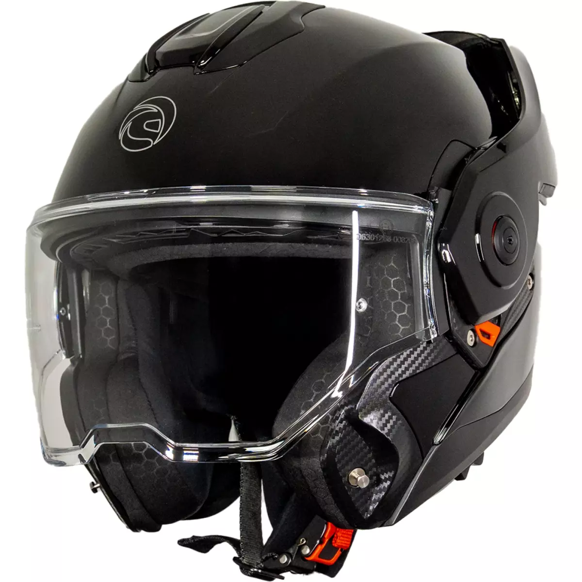 Casque Kokpit Twist UP Solid Noir Brillant