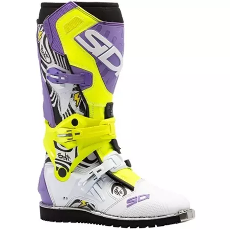 Bottes Cross Sidi Crossair HD Blanc Violet