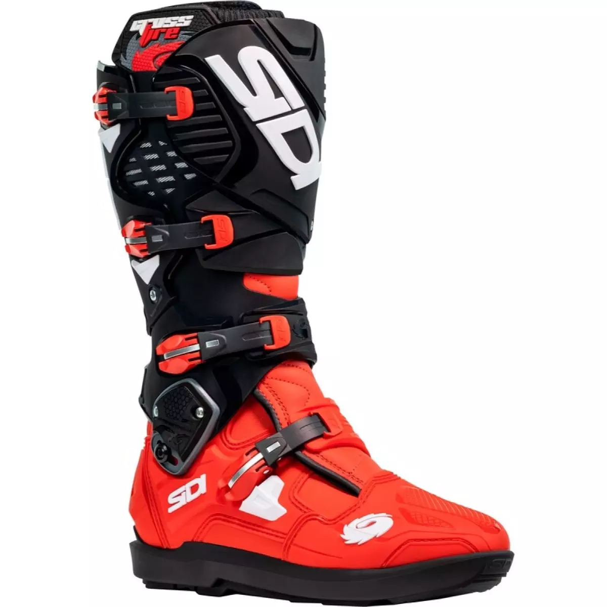 Bottes Cross Sidi Crossfire 3 SRS Rouge Noir