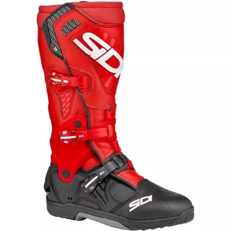 Bottes Cross Sidi Crossair Noir Rouge