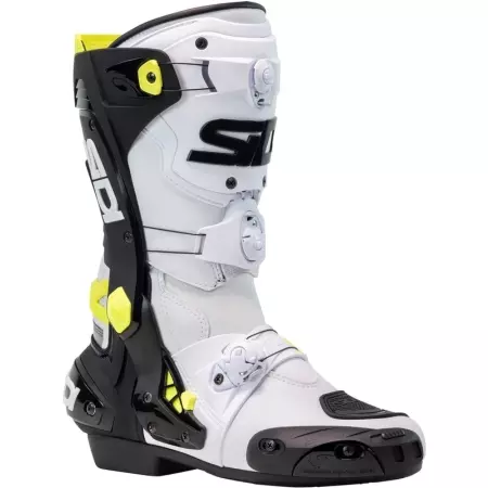 Bottes Sidi Rex Blanc Noir Jaune