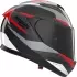 Casque Nolan X-904 Ultra Carbon Calibro Noir Gris Rouge