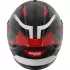 Casque Nolan X-904 Ultra Carbon Calibro Noir Gris Rouge