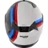 Casque Nolan X-904 Ultra Carbon Gemini 351 Noir Blanc Rouge