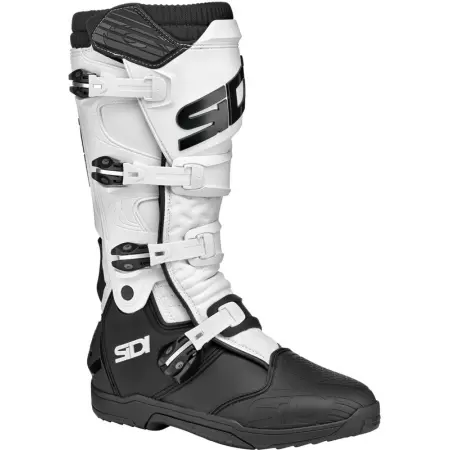 Bottes Cross Sidi X Power SC Noir Blanc