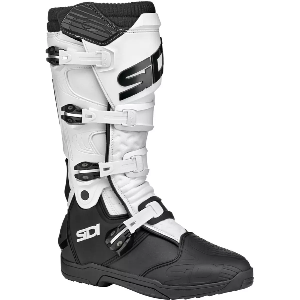 Bottes Cross Sidi X Power SC Noir Blanc