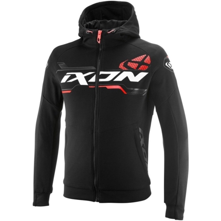 Blouson Ixon Touchdown Ultra Noir Blanc Rouge