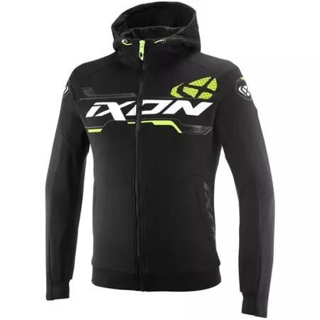 Blouson Ixon Touchdown Ultra Noir Blanc Jaune Vif