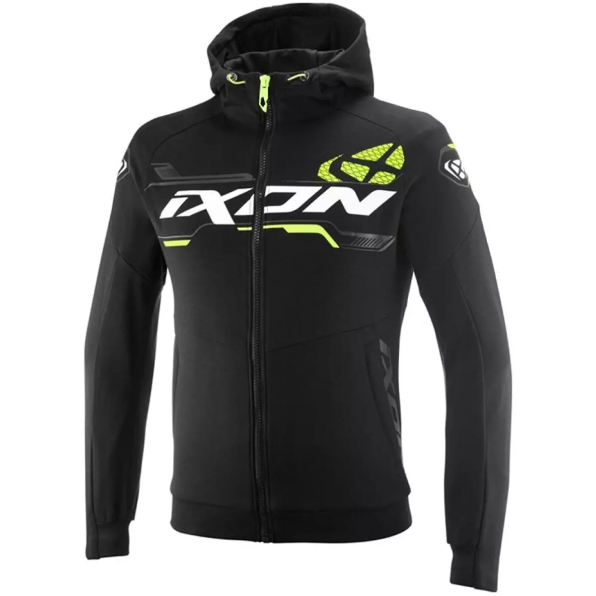 Blouson Ixon Touchdown Ultra Noir Blanc Jaune Vif