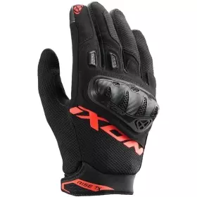 Gants Ixon Rise TX Noir Rouge Vif