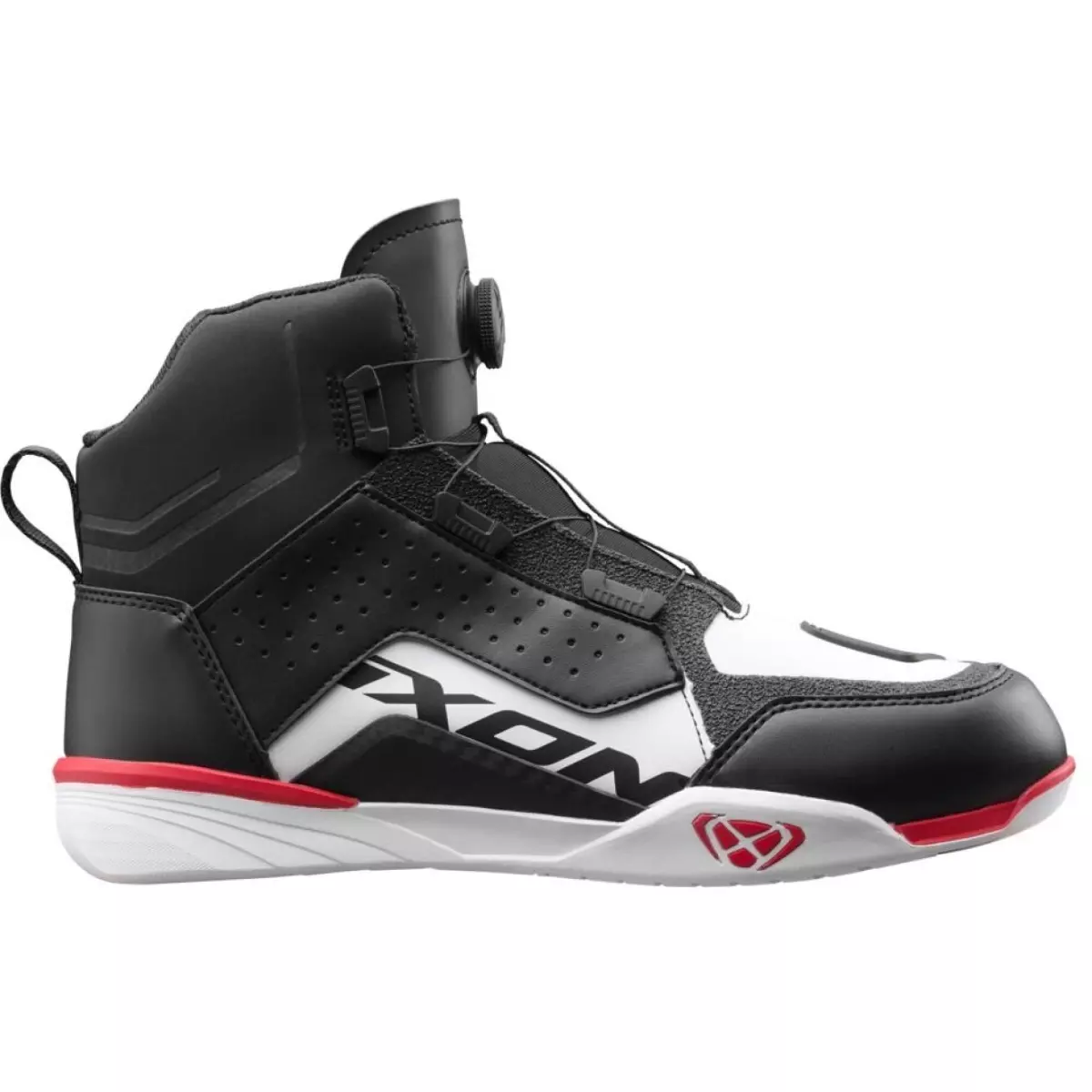 Baskets Ixon Vyper WP Noir Blanc Rouge