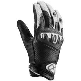 Gants Ixon Mirage Cuir Noir Blanc
