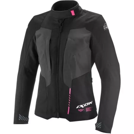 Veste Femme Ixon Tyr Noir Anthracite Rose Vif