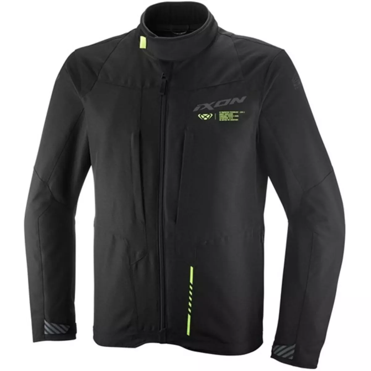 Veste Ixon Tyr Noir Jaune Vif