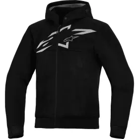 Sweat Alpinestars Chrome Superairflow Noir Gris Foncé Blanc