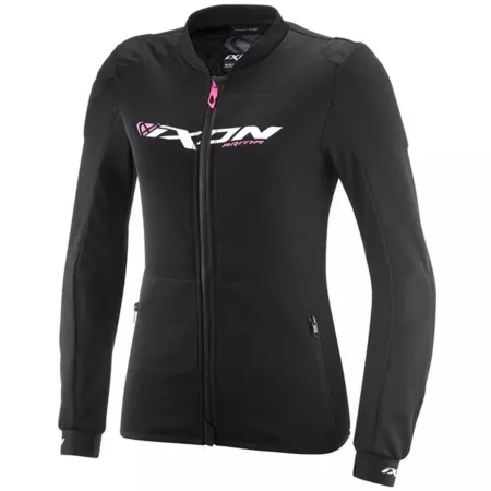Blouson Femme Ixon Arma Noir Blanc Rose Vif
