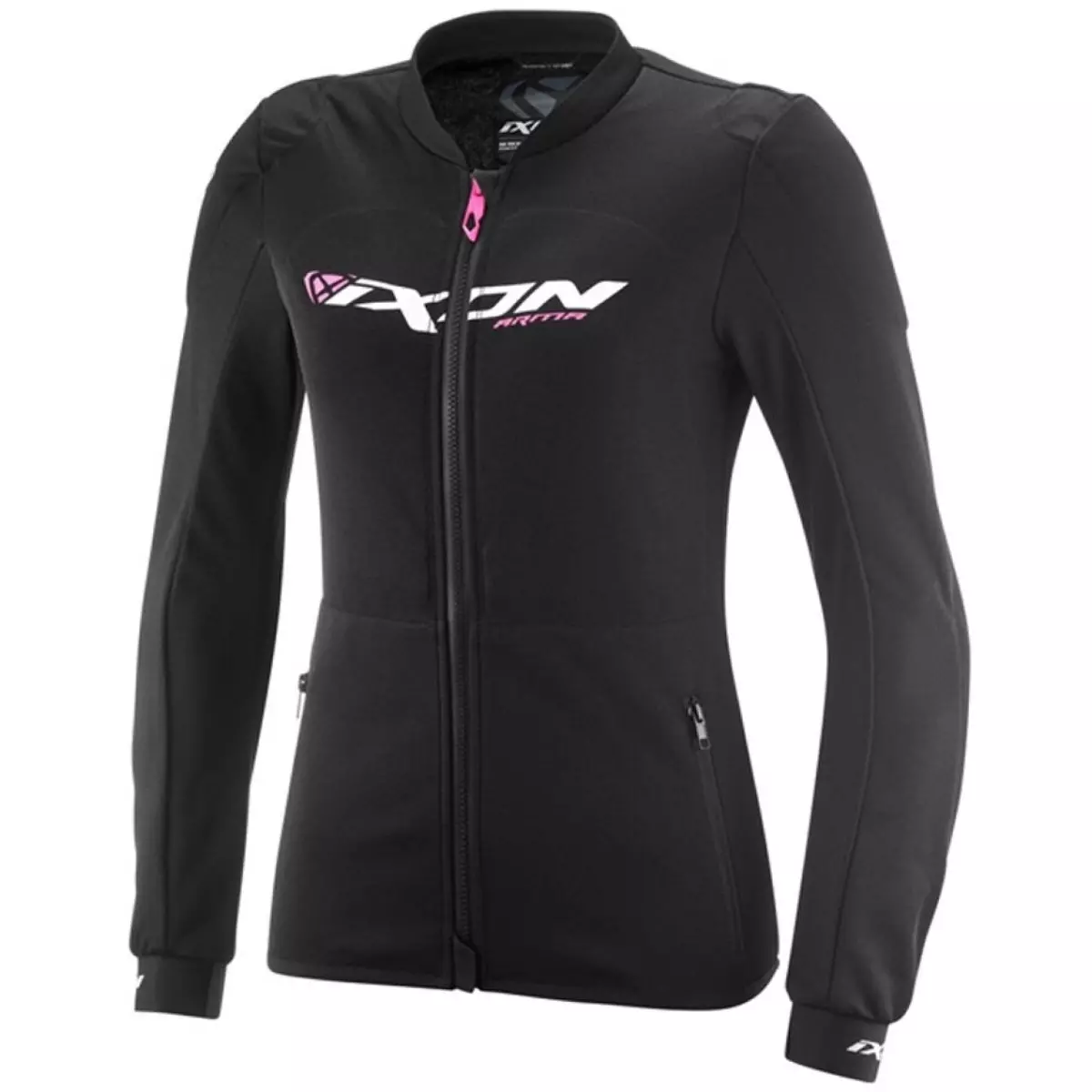 Blouson Femme Ixon Arma Noir Blanc Rose Vif